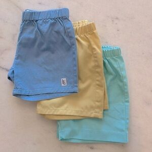 Little English Boys Basic Twill Shorts Bundle